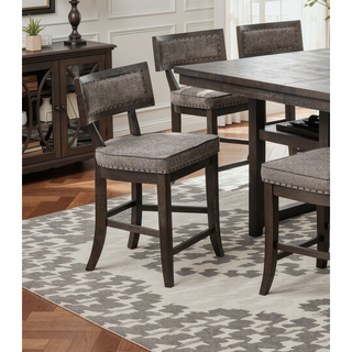 Sunvega Modern Contemporary Ash Grey Solid Wood Veneer 1pc Bench with Cream Cushion Seat