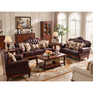 Sunvega Brown Velvet and Walnut Finish Side Chair with Boucle Upholstery for Dining Space