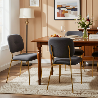 Sunvega Modern Bamboo Plywood Dining Table with Sleek Design for Contemporary Living