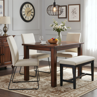 Sunvega Charcoal Woven Rope Stackable Side Chair with Sleek Metal Frame and Sled Base