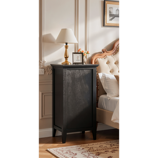 Sunvega Dark Brown Tufted Polyurethane Upholstered King Size Bed Frame