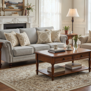 Sunvega Upholstered Tufted Entryway Bench with Comfortable Cushion for Bedroom Living Room