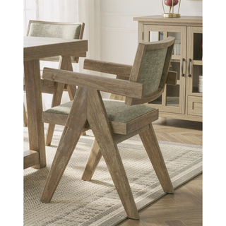Sunvega Contemporary Black Dining Chairs with Light Gray Upholstered Padded Seat Cushions