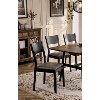 Sunvega Rustic Grey Solid Wood Round Dining Table with Open Shelf Storage
