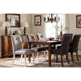 Sunvega Light Gray Contemporary Bar Stools with Padded Slat Design Back-Seat Cushions