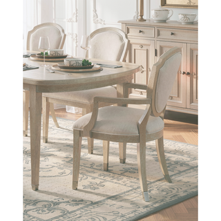 Sunvega Modern Light Oak Finish Wooden Side Chairs with Chenille Upholstery Set of 2