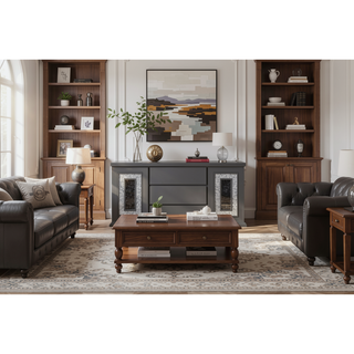 Sunvega Light Gray Contemporary Bar Stools with Padded Slat Design Back-Seat Cushions