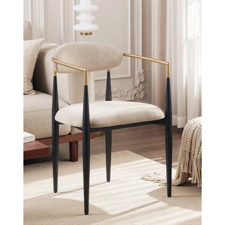Sunvega Modern Contemporary White Sintered Stone Top Stylish Dining Table