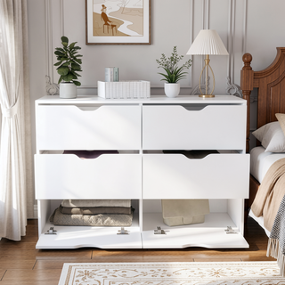 Sunvega Four Drawer Curio with Two Doors and Black Wengue Finish