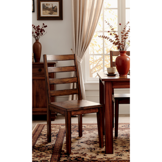 Sunvega Industrial U-Shape Metal Legs Walnut Black Finish Two Tone Design Bench