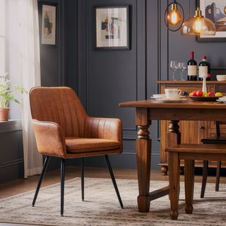 Sunvega Blue Velvet Mid-Back Dining Chairs with Gold Plated Legs for Living Room