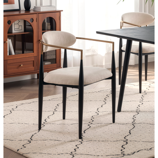 Sunvega Modern Contemporary White Sintered Stone Top Stylish Dining Table