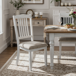 Sunvega Space Saving Wooden Folding Dining Chair with Stable Structure for Small Areas