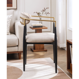Sunvega Modern Contemporary White Sintered Stone Top Stylish Dining Table