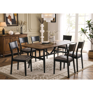 Sunvega Rustic Grey Solid Wood Round Dining Table with Open Shelf Storage