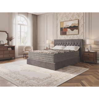 Sunvega 12" Smooth Top Twin Mattress with Copper Gel Infused Cooling Foam