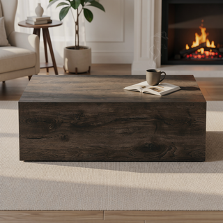 Sunvega Wall Mounted Nightstand with Spacious Surface and Generous Drawer