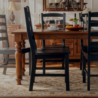 Sunvega White Finish Farmhouse Aesthetic Dining Table Seating for 6