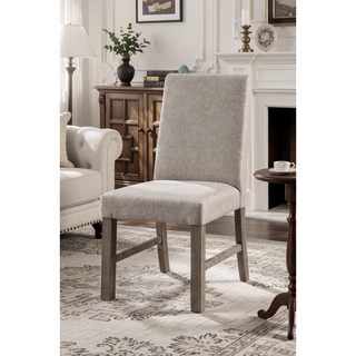 Sunvega Rustic Grey Solid Wood Round Dining Table with Open Shelf Storage