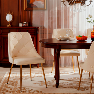 Sunvega LumiSource Giovanni Contemporary Faux Leather Accent Dining Chair Set
