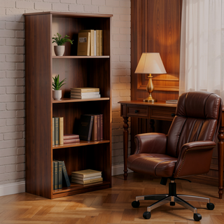 Sunvega Modern Oak Wood Buffet Sideboard with 2 Doors and 2 Drawers