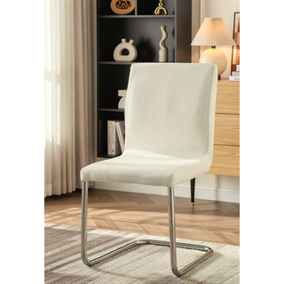 Sunvega Contemporary Black Leatherette High Chairs with Chrome Legs Set of 2