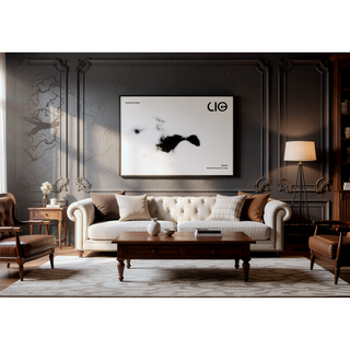 Sunvega Modern Gray Faux Leather Upholstered Dining Chairs with Black Metal Legs
