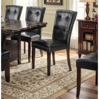 Sunvega Silver Faux Leather Upholstered Tufted Seat Counter Height Bench