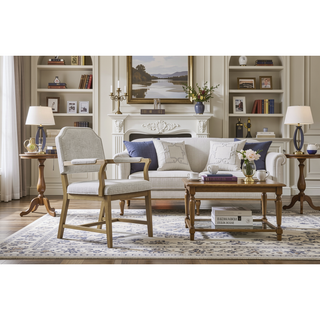 Sunvega Almond Upholstered Dining Chair with Shaped Backrest and Web Seating