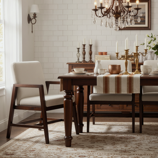 Sunvega Modern Dining Armchair in Soft Velvet with Sculptural Beech Wood Frame