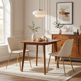 Sunvega LumiSource Giovanni Contemporary Faux Leather Accent Dining Chair Set