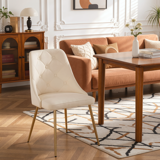 Sunvega LumiSource Giovanni Contemporary Faux Leather Accent Dining Chair Set