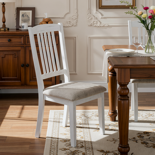 Sunvega Space Saving Wooden Folding Dining Chair with Stable Structure for Small Areas