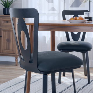 Sunvega Armless Lightweight Barstool with Tall Back and Floor Protectors in Gray