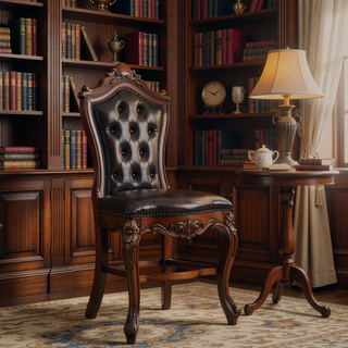 Sunvega Butterscotch and Antique Pearl Armless Counter Height Chairs with Footrest