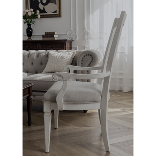Sunvega Rustic Gray and Weathered White Finish Poplar Wood Dining Table With Leaf