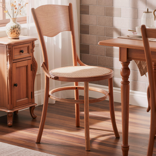 Sunvega Solid Wood Dining Chairs Set of 2 Fully Assembled for Dining Room and Living Room