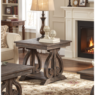 Sunvega Dark Oak Finish Wooden Backrest Bench with Curved Arms for Dining