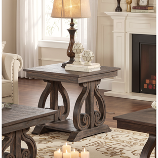 Sunvega Dark Oak Finish Wooden Backrest Bench with Curved Arms for Dining