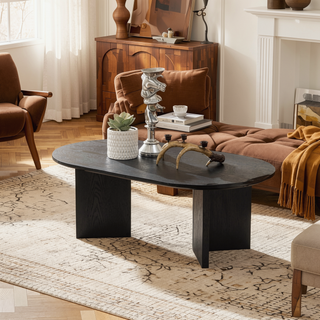 Sunvega Natural Wood Grain Bar Table With Two Drawers For Modern Home Use