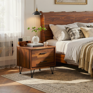 Sunvega Modern White Finish Chest with Five Spacious Drawers for Bedroom