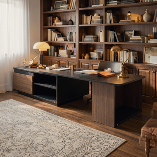Sunvega Modern Swivel Square Coffee Table with Rotatable Top and Two Drawers