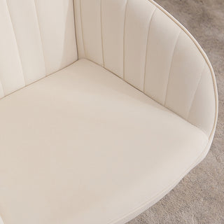 Sunvega Ergonomic Swivel Chair with Soft Memory Foam Cushion and Lumbar Support