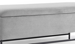 Sunvega Upholstered Storage Bench with Lift Top for Living Room Bedroom