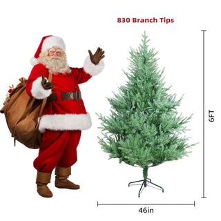 Sunvega 9FT Pre-Lit Artificial Christmas Tree with 500 LED Lights and 2580 Branch Tips