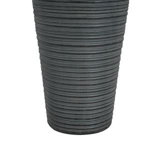 Sunvega LED-Lit Modern Concrete Column Fountain for Patio Porch Oasis