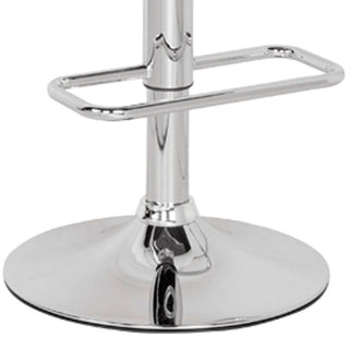 Sunvega Adjustable Swivel Stool with Low Backrest and Gas Lift Mechanism