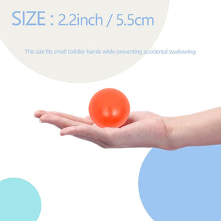 Sunvega 500 Count 2.2 Inch Crushproof Phthalate Free BPA Free Ball Pit Balls for Kids