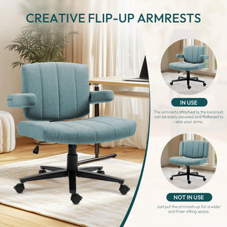 Sunvega Ergonomic Swivel Office Chair with Adjustable Height and 360° Mobility