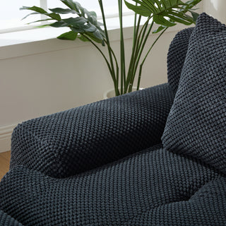 Sunvega Modular Loveseat Sofa with Tufted Design and Two Pillows for Living Room